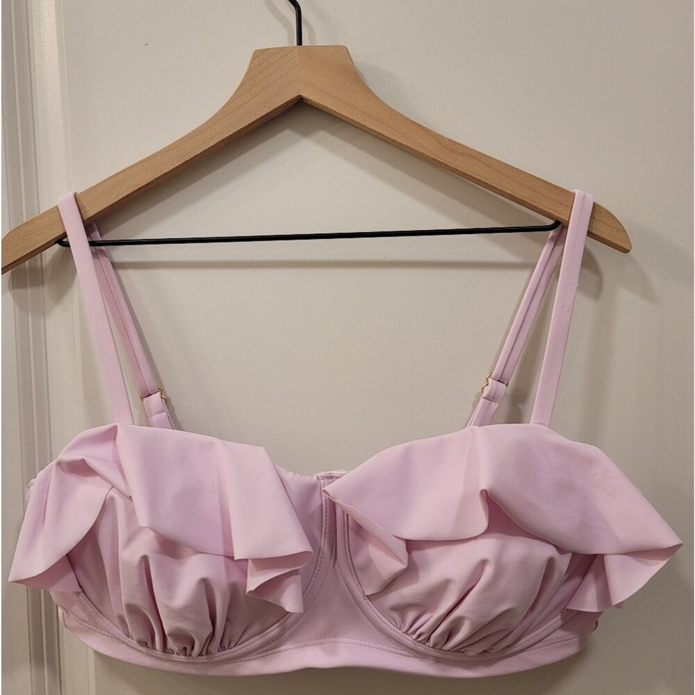 Xhiliration Pink Underwire Bikini Top